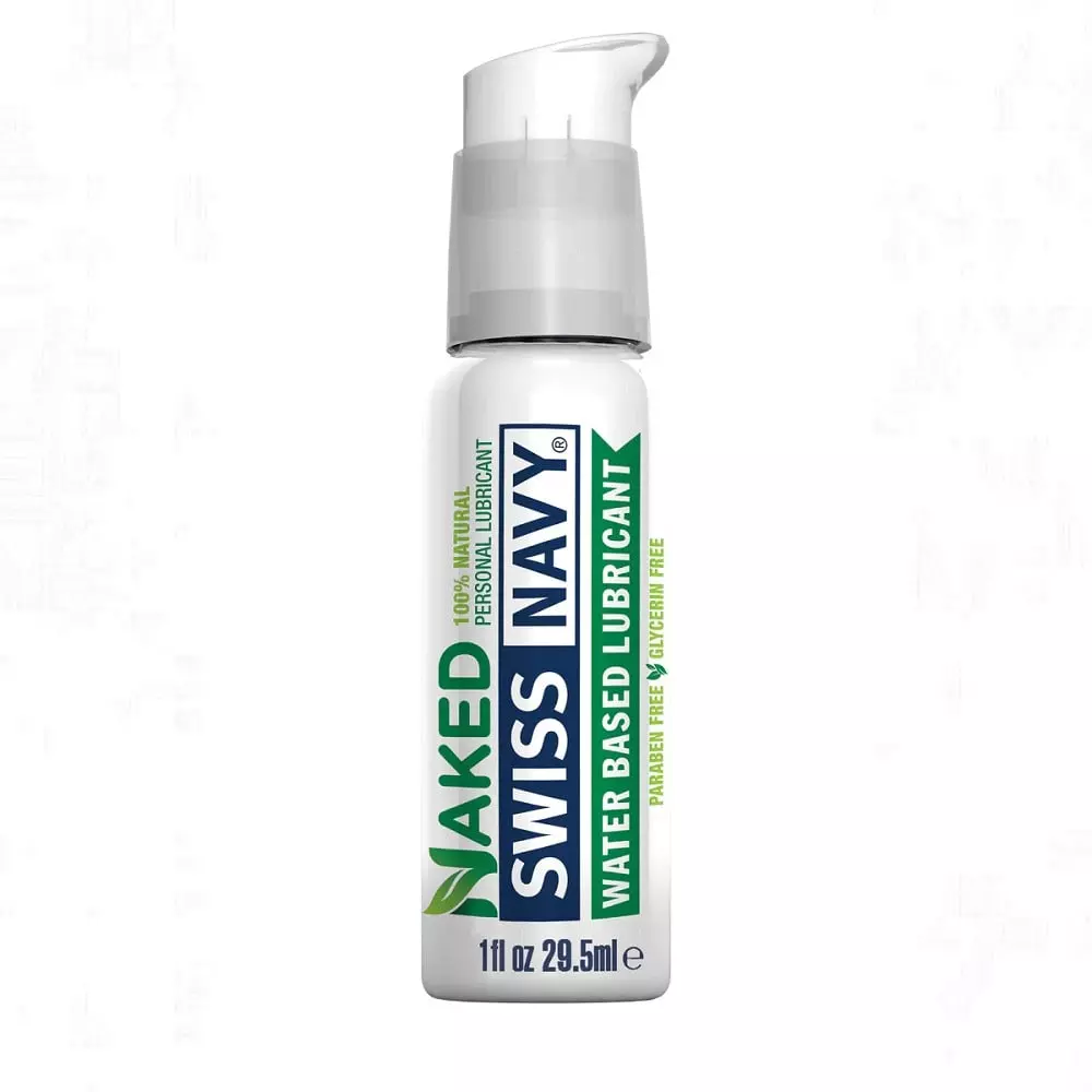 Swiss Navy Naked Personal Water Based Lubricant In 1 Oz